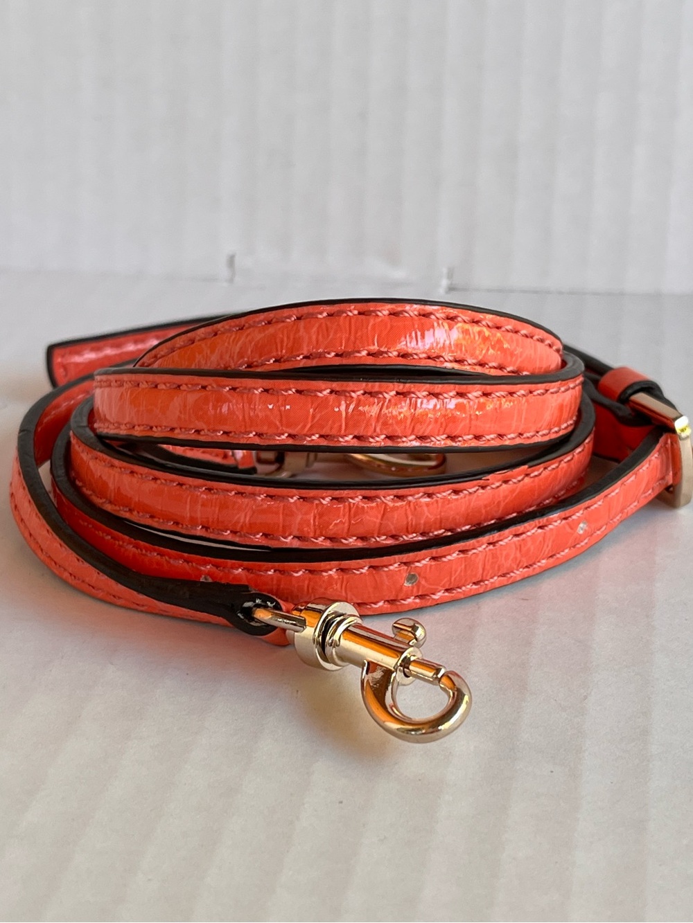 Salmon Patent Leather Strap replacement
